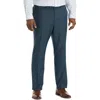 Jv Reflex Big & Tall Solid Suit Pants