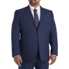 Jv Reflex Textured Suit Jacket In Navy