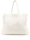 Jw Anderson Crochet Trim Knit Tote Bag