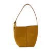 Jw Anderson Jwa Corner Small Bucket Bag Caramel