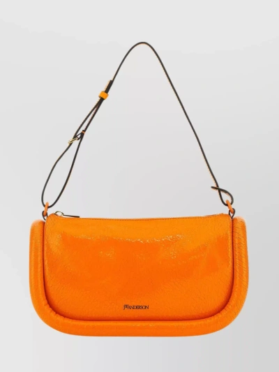 JW ANDERSON 15 SHOULDER BAG WITH LEATHER HANDLE AND DETACHABLE STRAP