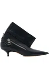 Jw Anderson J. W. Anderson Biker Kitten Boot In Black