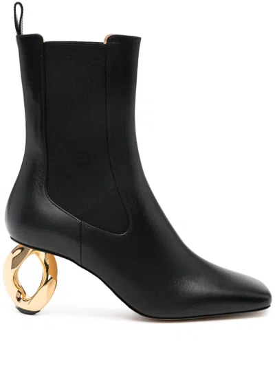 Jw Anderson 65mm Leather Boots In Multicolor