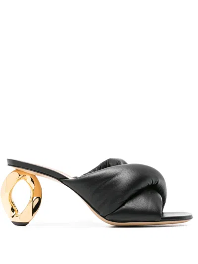 JW ANDERSON 80MM CHAIN SLIP-ON SANDALS