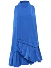 JW ANDERSON A-LINE RUFFLED MINIDRESS