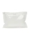 Jw Anderson Abstract-print Cushion Clutch In White