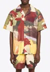 Jw Anderson J.w.anderson Abstract Print Shirt In Multi