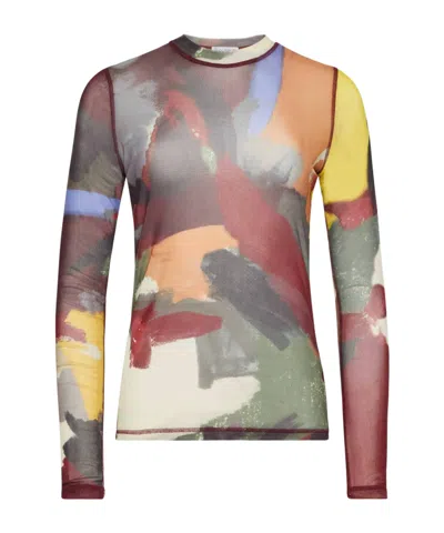JW ANDERSON JW ANDERSON LONG-SLEEVED CREWNECK TOP