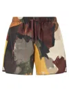 Jw Anderson J.w.anderson Abstract Printed Costume In Multicolor