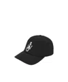 Jw Anderson Jwa Anchor Logo Baseball Cap In Black