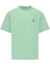 Jw Anderson Men T-shirt With Embroidery In Green