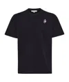 Jw Anderson Men Short Sleeves T-shirt With Logo In Black