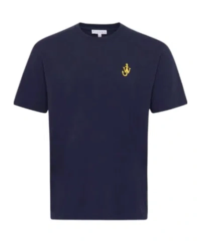 JW ANDERSON JW ANDERSON ANCHOR EMBROIDERED T-SHIRT