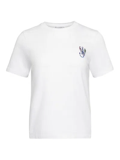 Jw Anderson Camiseta - Blanco
