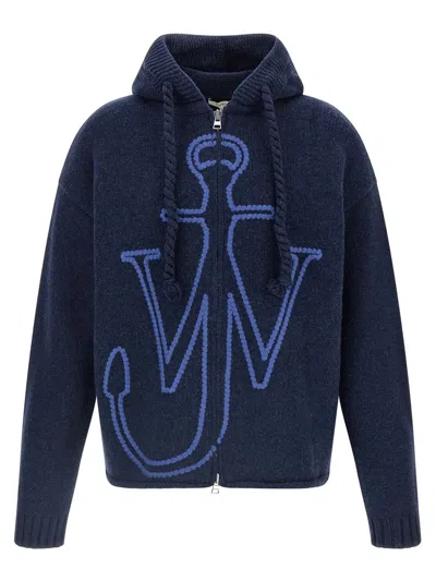 JW ANDERSON JW ANDERSON 'ANCHOR EMBROIDERY' HOODIE