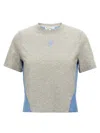 Jw Anderson Woman T-shirt Grey Size M Cotton