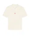 Jw Anderson Anchor Embroidery Polo In White