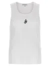 Jw Anderson J. W.anderson Anchor Embroidery Vest In White