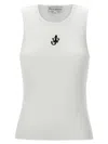 Jw Anderson J. W.anderson Anchor Embroidery Vest In White