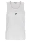 Jw Anderson J. W.anderson Anchor Embroidery Vest In White
