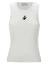 Jw Anderson J. W.anderson Anchor Embroidery Vest In White