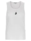 Jw Anderson J. W.anderson Anchor Embroidery Vest In White