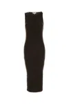 Jw Anderson J. W. Anderson Twisted Strap Midi Dress In Black