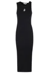 Jw Anderson Anchor Logo Twist Strap Rib Tank Dress