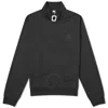 Jw Anderson Anchor Half Zip Track Top In Black
