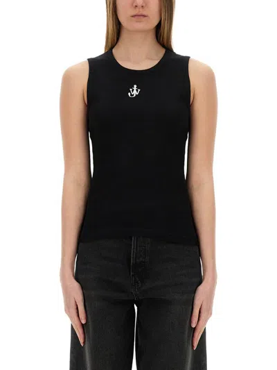 Jw Anderson "anchor Jwa" Logo Tank Top
