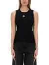 Jw Anderson J.w.anderson 'anchor Embroidery' Top In Black