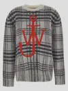 Jw Anderson Anchor Knit Jumper In White