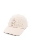 Jw Anderson J. W. Anderson Textured Wool Baseball Cap In Neutral