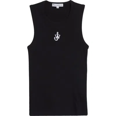 JW ANDERSON JW ANDERSON ANCHOR LOGO EMBROIDERED TANK