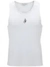 Jw Anderson J. W. Anderson Anchor Logo Tank Top In White