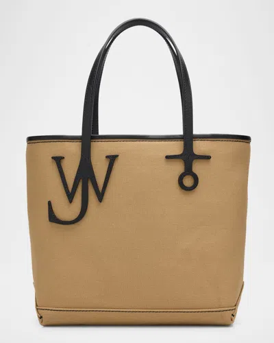 Jw Anderson Anchor Small Cotton Canvas Tote Bag