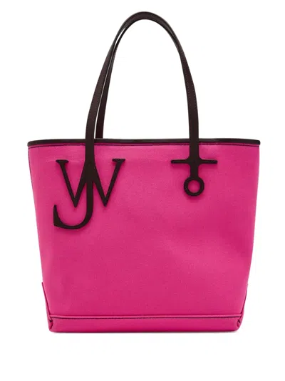 Jw Anderson Anchor Small Tote Bag In Pink