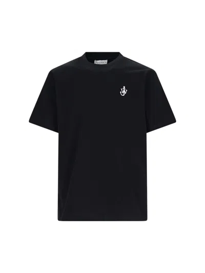 JW ANDERSON ANCHOR EMBROIDERY T-SHIRT