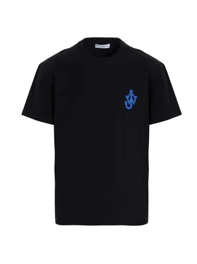 Jw Anderson Anchor T-shirt In Black