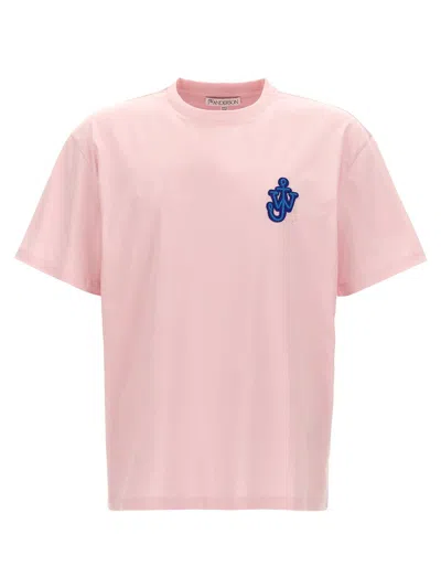 Jw Anderson J.w.anderson Men 'anchor' T-shirt In Pink