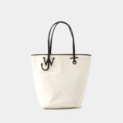 Jw Anderson Anchor Tall Tote Handbag In Beige