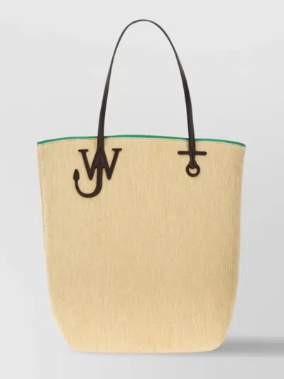 Jw Anderson Anchor Tote Bag Contrast Trim