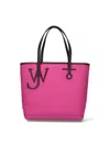 Jw Anderson Compact Anchor Tote Bag With Dual Handles In Pink