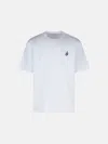 Jw Anderson 'anchor' White Cotton T-shirt In White