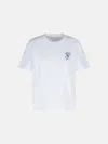 Jw Anderson 'anchor' White Cotton T-shirt In White