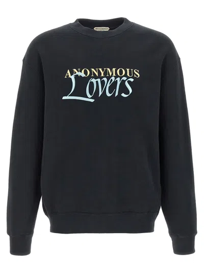 JW ANDERSON ANONYMOUS LOVERS SWEATSHIRT BLACK
