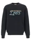 Jw Anderson Anonymous Lovers Sweatshirt Limited Edition In Black