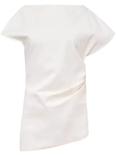 JW ANDERSON JW ANDERSON ASYMMETRIC DRAPED TOP
