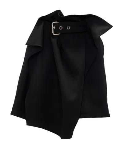 JW ANDERSON JW ANDERSON FOLD OVER MINI SKIRT