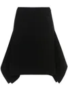 Jw Anderson J. W. Anderson Squared Hem Skirt In Black